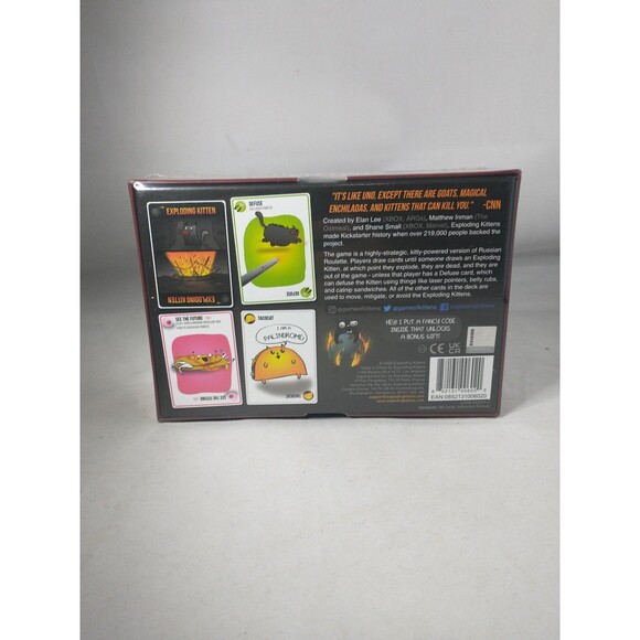 Exploding Kittens Card Game Original Edition New Sealed - Picture 4 of 9